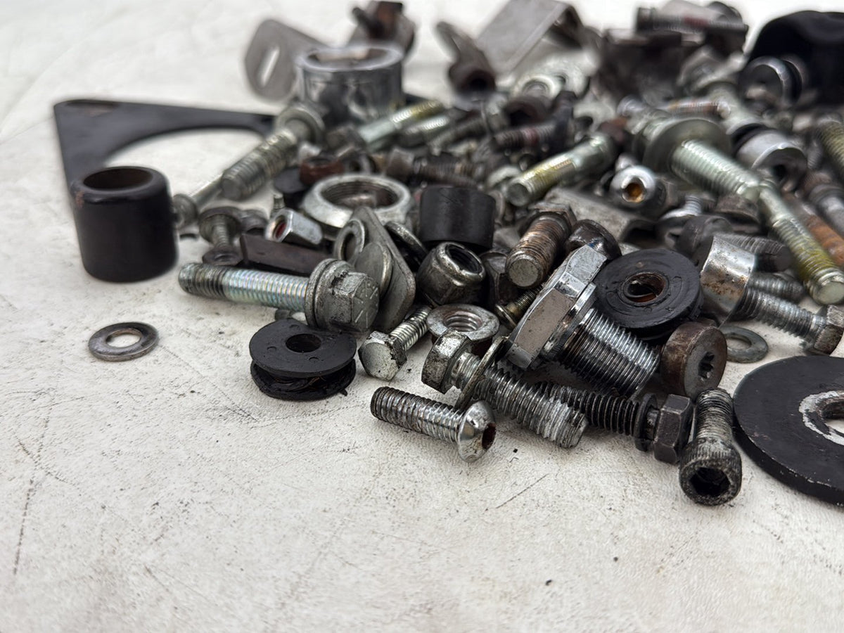 2004 Harley Road King Touring Custom FLHRSI OEM Hardware Bolts Nuts & Brackets