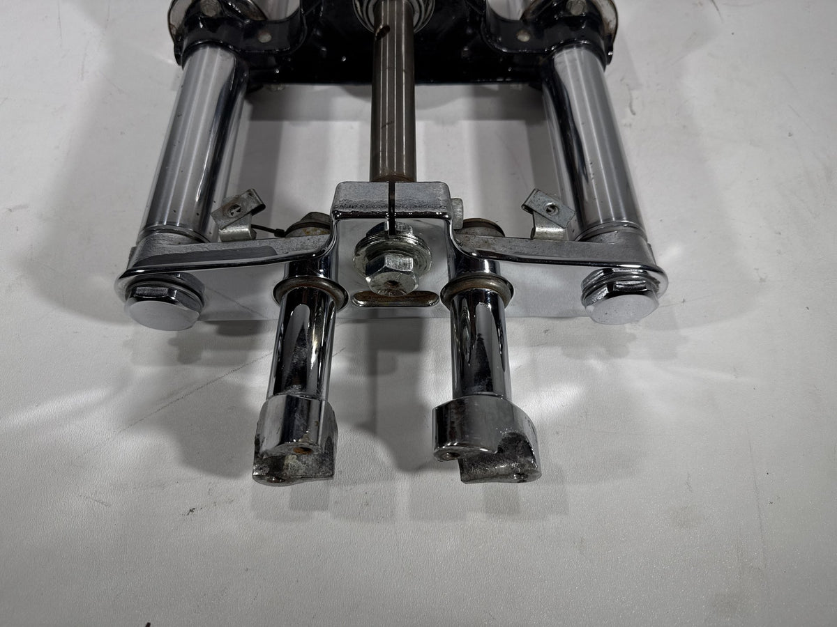1995 Harley Heritage Softail OEM Front Triple Tree Set & LH RH Fork Legs Sliders