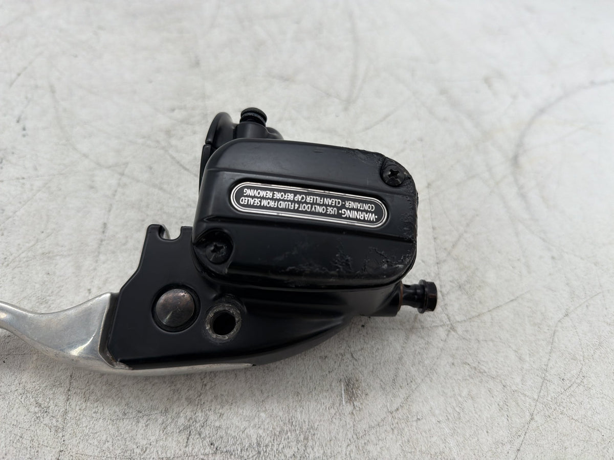 2010 Harley Road King Touring Police OEM Front Right Brake Lever Master Cylinder