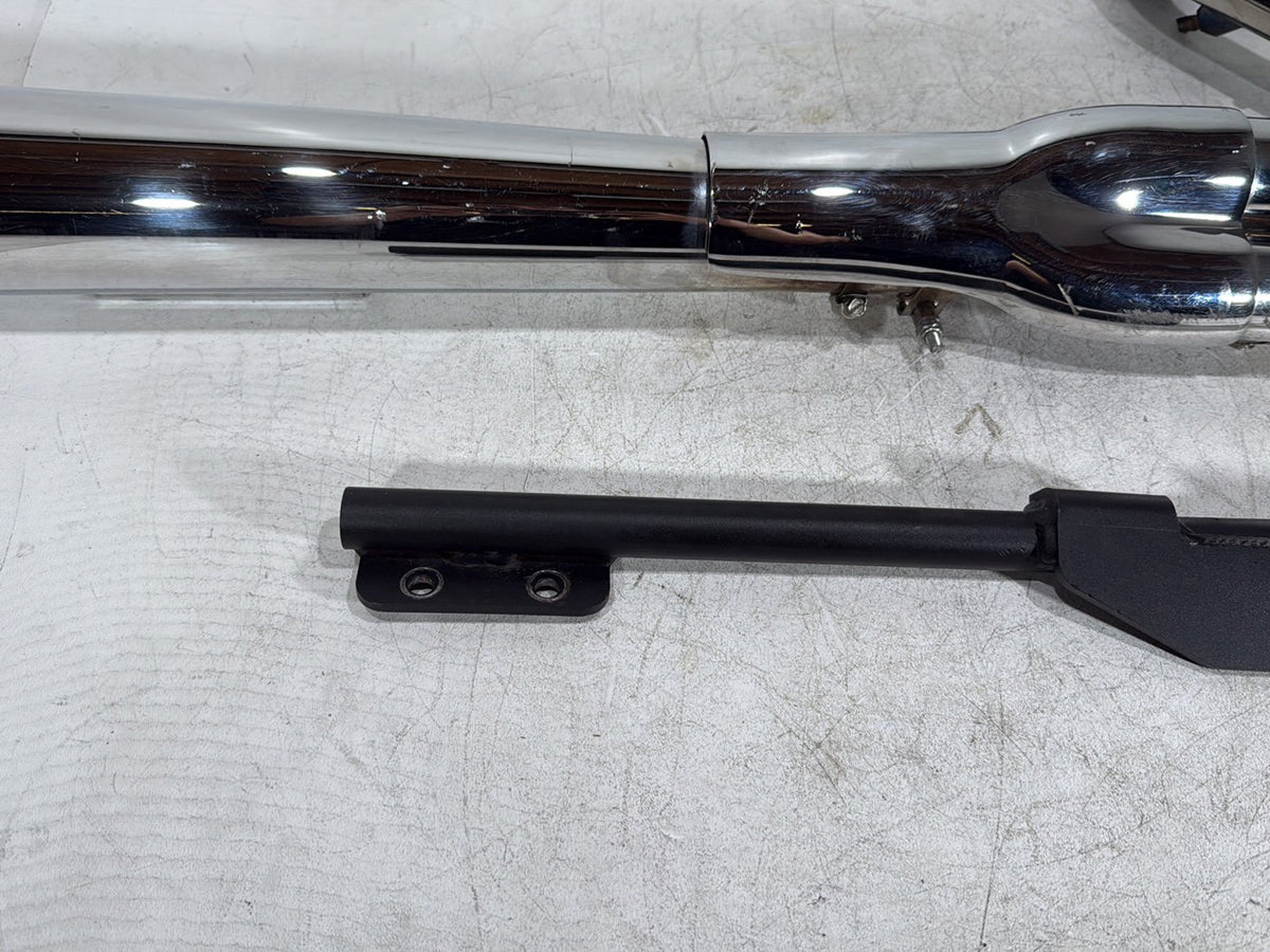 2014 Harley Dyna Low Rider FXDL Exhaust Header Pipes Muffler 2 into 1 BASSANI