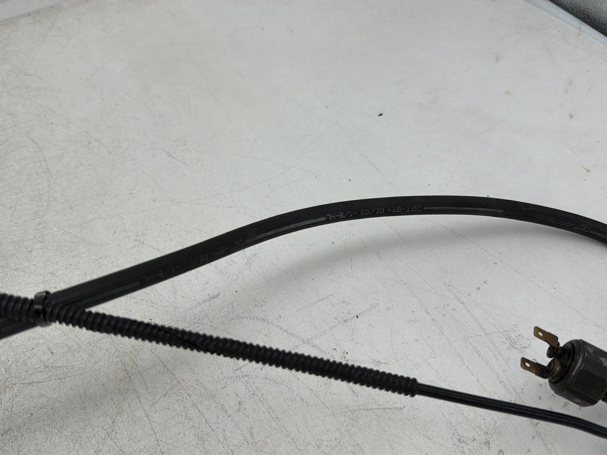 2003 Harley Softail Deuce FXSTD OEM Rear Brake Hose Line Pipe