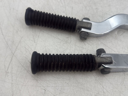 2005 Harley Dyna FXDWG Wide Glide OEM Passenger Left & Right Foot Pegs