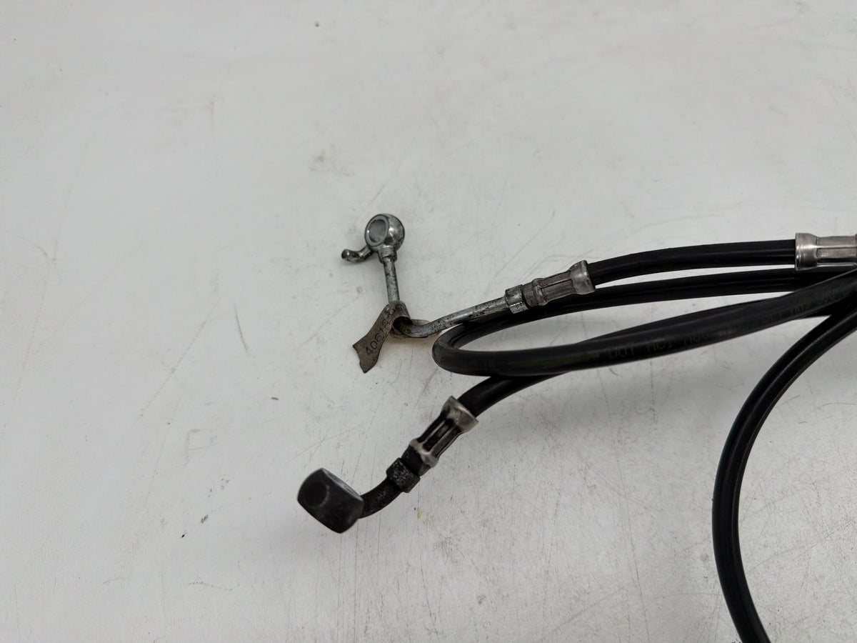 2010 Harley Electra Glide Touring Ultra OEM Front Brake Hose Line Pipe ABS