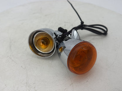 2012 Harley Dyna Fat Bob FXDF 103 OEM Rear Left & Right Turn Signals