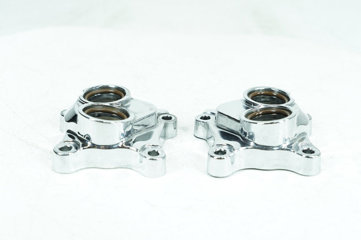 2012 Harley Touring FLHTCU Electra Ultra OEM Tappet Engine Lifter Chrome Covers