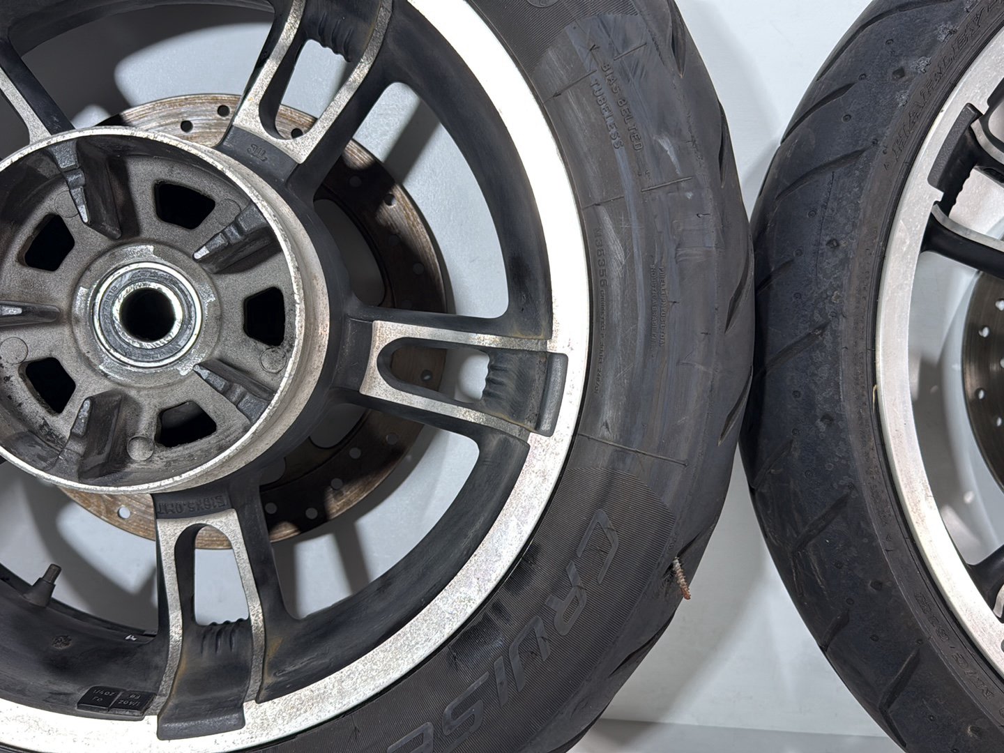 2014 Harley Street Glide Touring FLHXS OEM Front & Rear Wheel Rim Tire