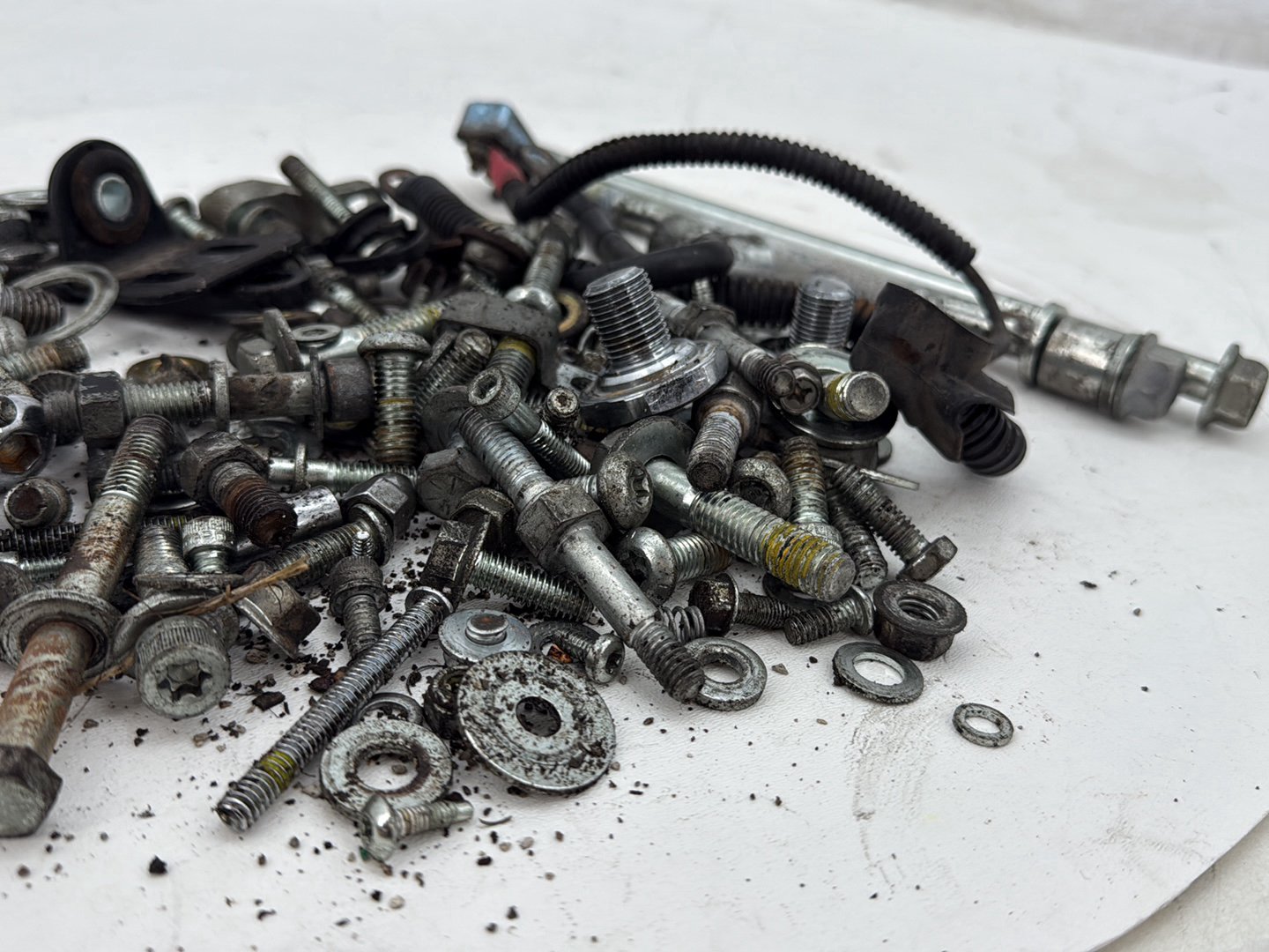 2002 Harley Heritage Softail Classic FLSTC OEM Hardware Bolts Nuts & Brackets