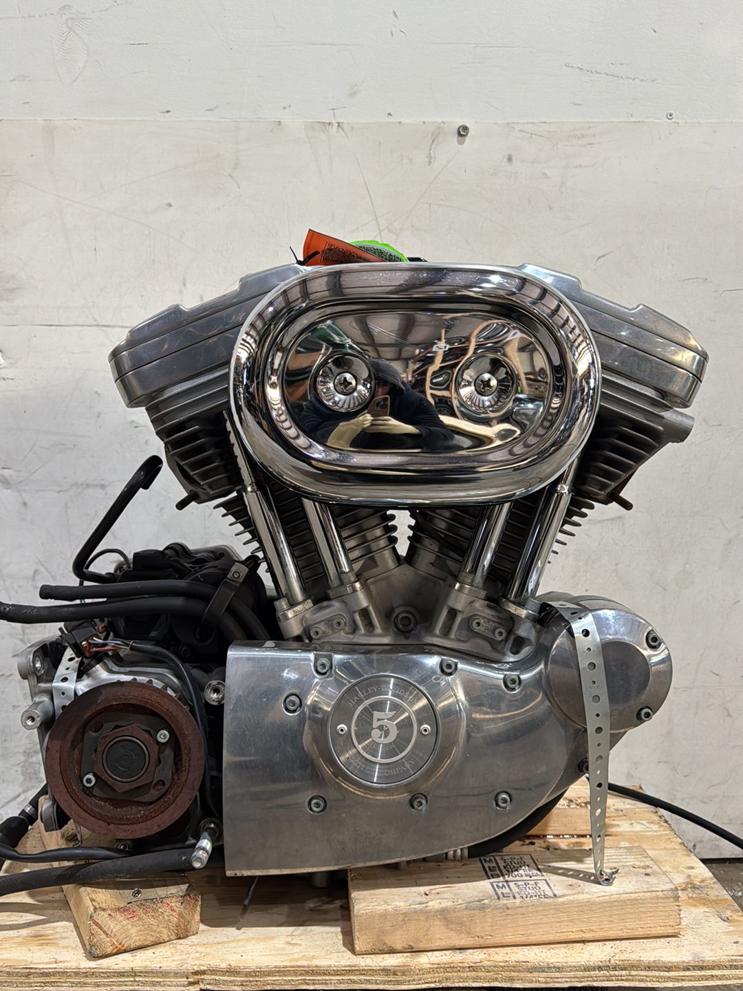 2002 Harley Sportster XL883 OEM CARB 883 Engine Motor Transmission 9K