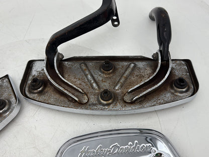 95 Harley Electra Touring Classic Left Right Driver &amp; Pass Floorboard Foot Rest