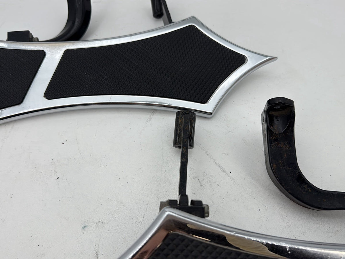 2013 Harley Street Glide Touring Left Right Driver Floorboard Foot Rest Bad Dad