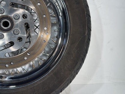 2005 Harley Dyna FXDWG Wide Glide OEM Rear Wheel Rim Tire Spoked