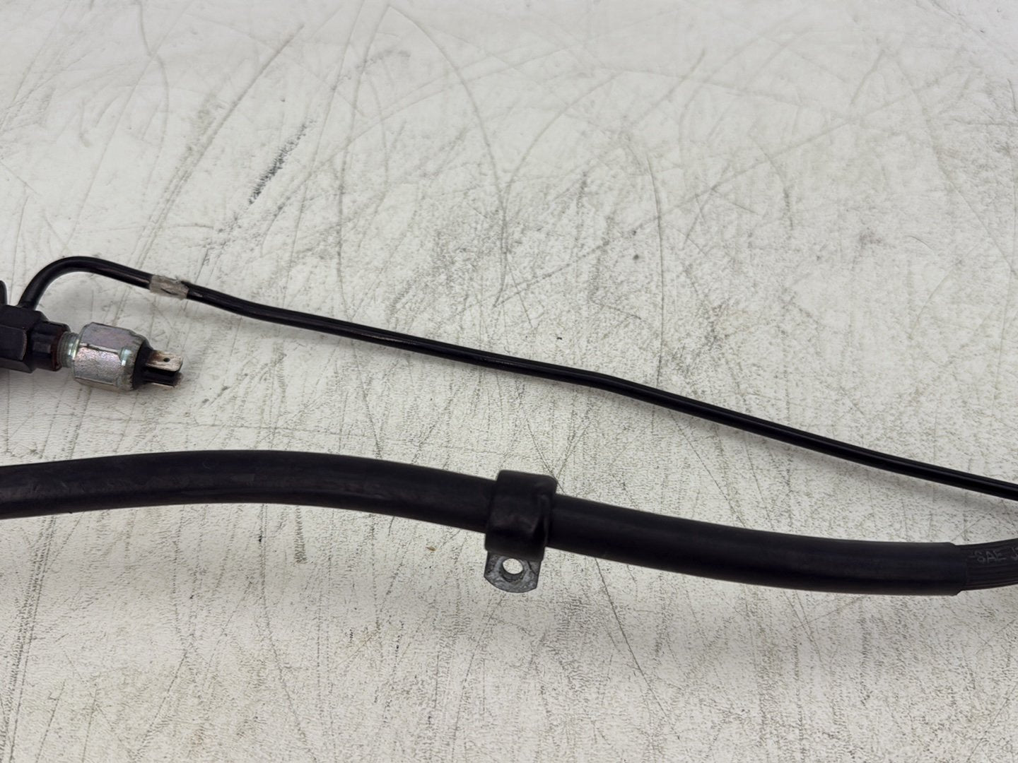 2007 Harley Touring FLHTC Electra Glide Classic OEM Rear Brake Hose Line Pipe