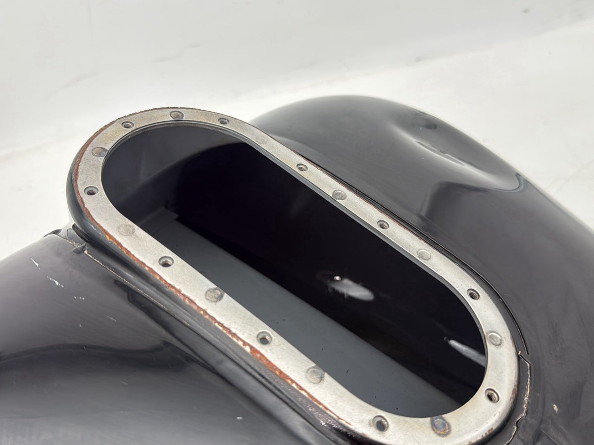 04 Harley Touring Electra Glide OEM Fuel Gas Tank Gasoline Reservoir * DENTED *