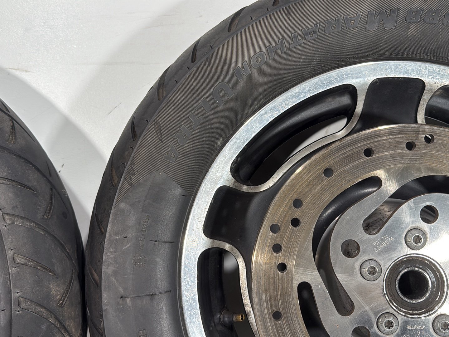 2007 Harley Street Glide Touring FLHX OEM Front & Rear Wheel Rim Tire