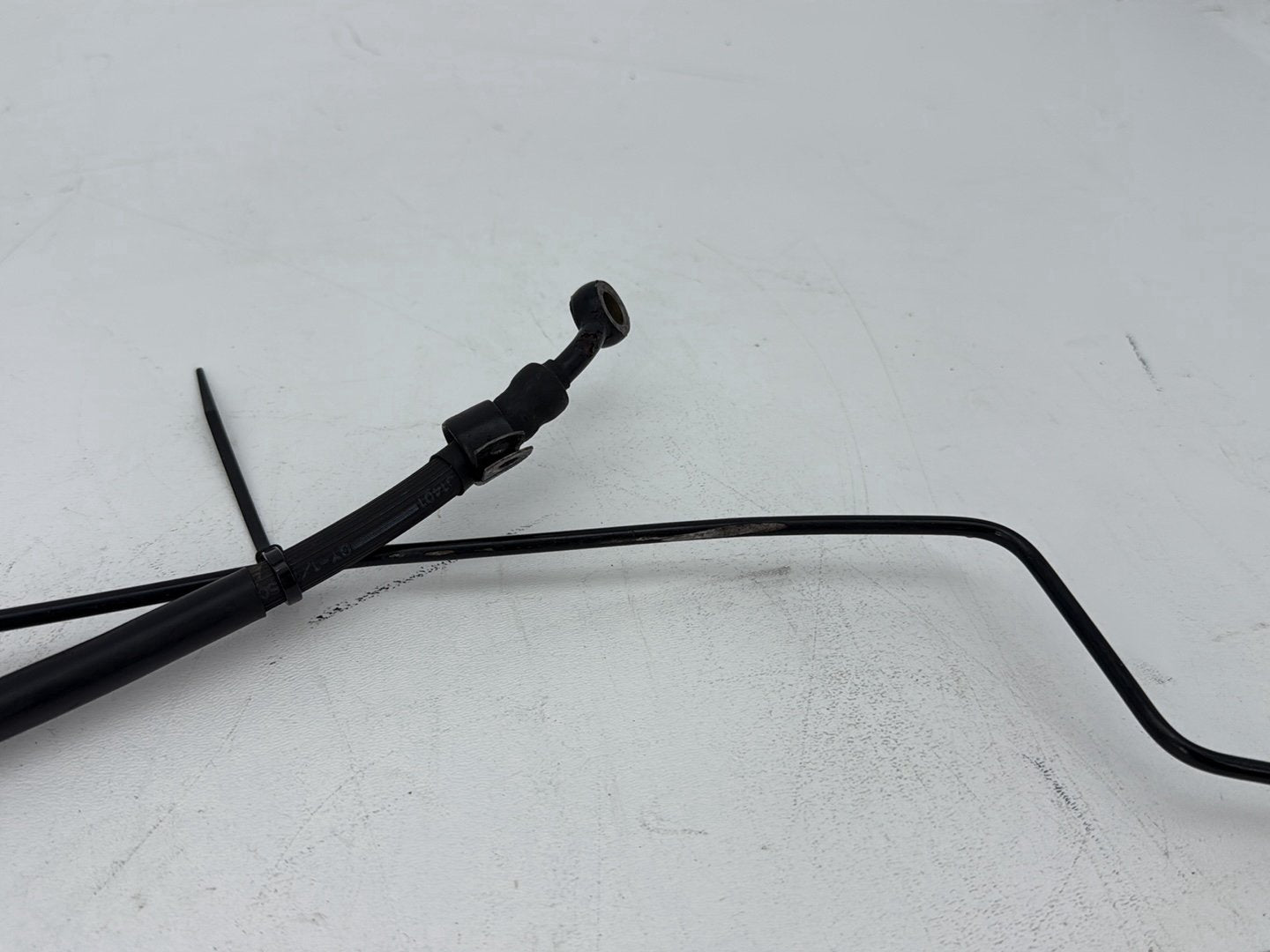 2007 Harley Street Glide Touring FLHX OEM Rear Brake Hose Line Pipe