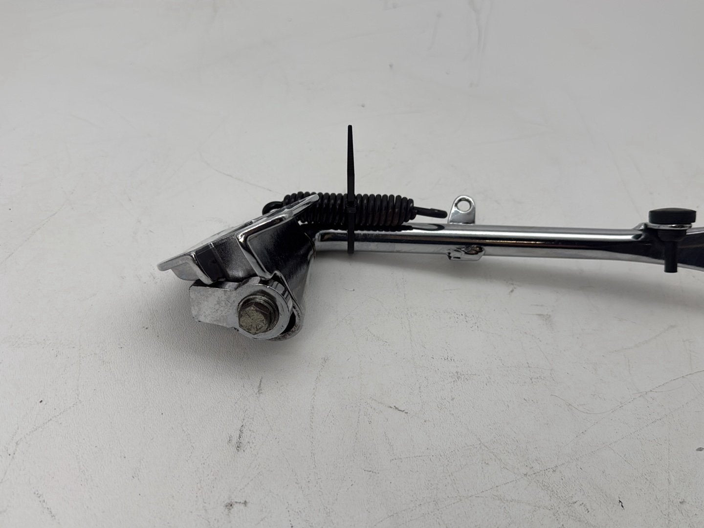 2007 Harley Touring FLHTP Electra Glide Police OEM Left Side Jiffy Kick Stand & Spring