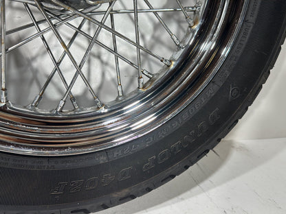 2013 Harley Heritage Softail Classic FLSTC OEM Front Rear Wheel Rim Tire Spoked