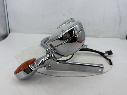2004 Harley Softail FLSTC Heritage Classic OEM Front Turn Signal Indicators Aux Light Bar