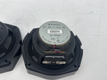 08 Harley Touring Electra Glide Left Right Sound Audio Speakers Rockford R1-HD52