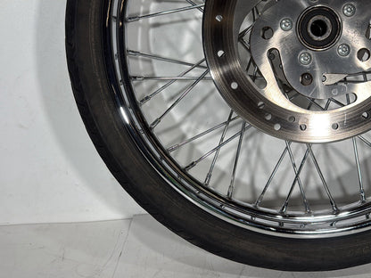 2004 - 2013 Harley-Davidson Sportster 1200 Custom Front Wheel Rim Tire Spoked 44610-05