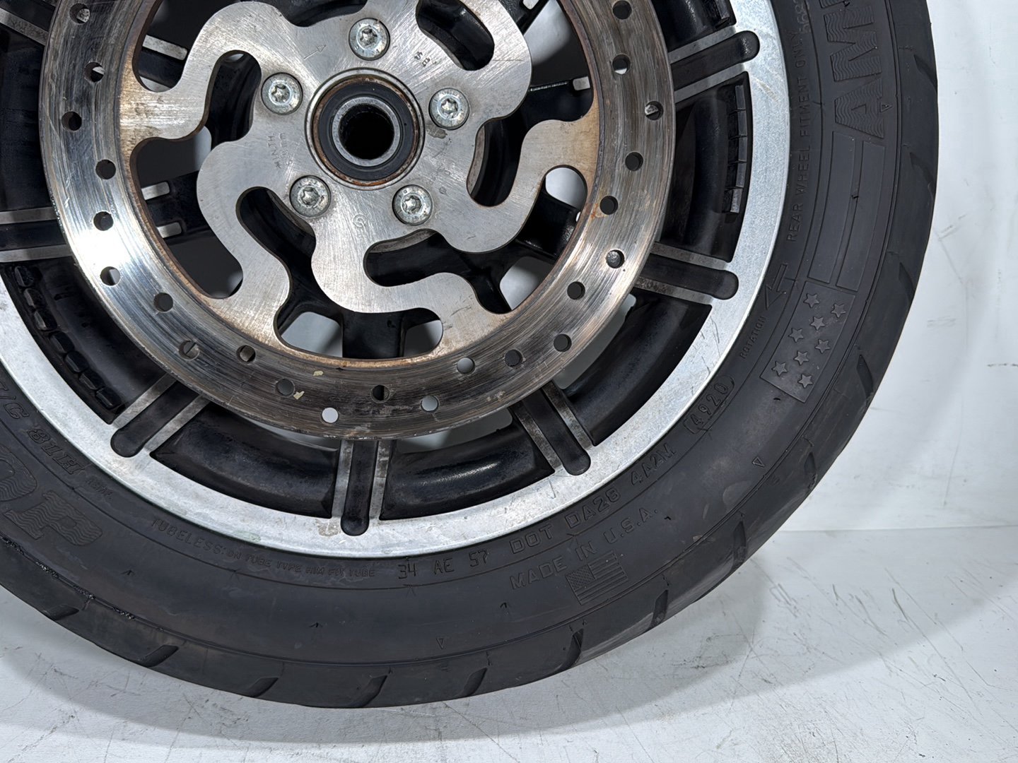 2016 Harley Road King Touring FLHR OEM Rear Wheel Rim Tire