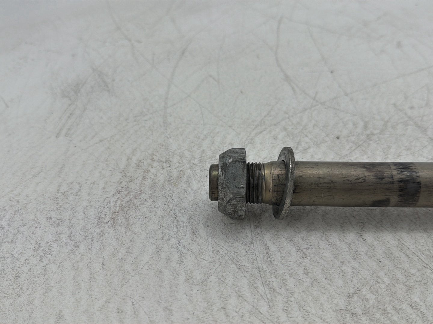 2011 Harley Heritage Softail Classic FLSTC OEM Rear Wheel Axle Bolt Shaft