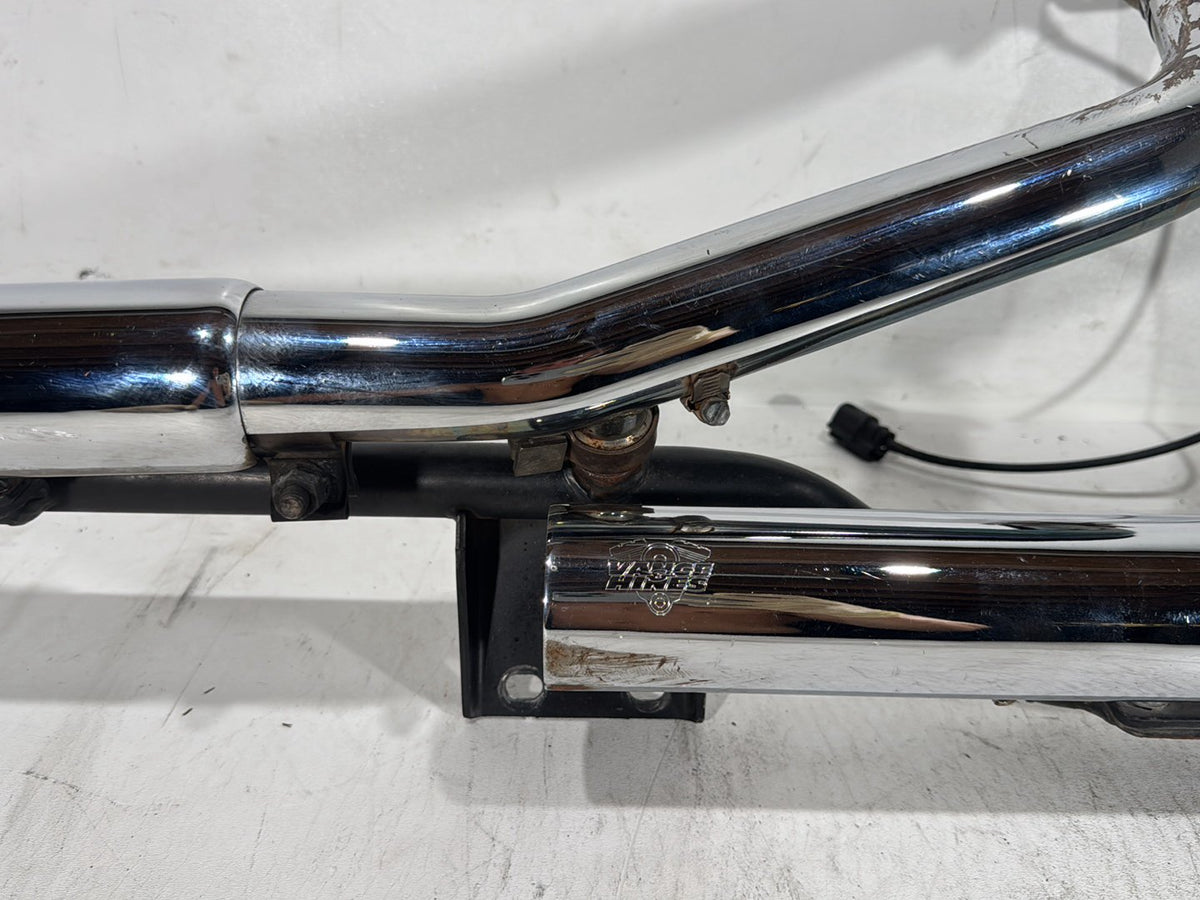 2013 Harley Heritage Softail Classic FLSTC OEM Exhaust Header Pipes Muffler Vance & Hines