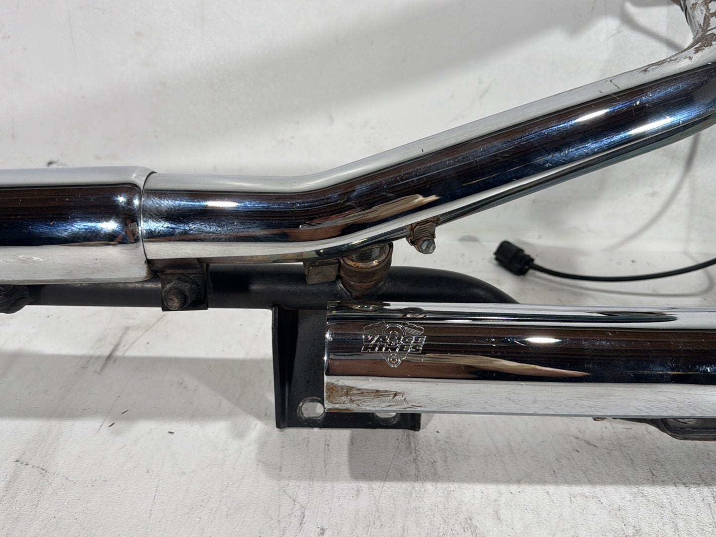 2013 Harley Heritage Softail Classic FLSTC OEM Exhaust Header Pipes Muffler Vance & Hines