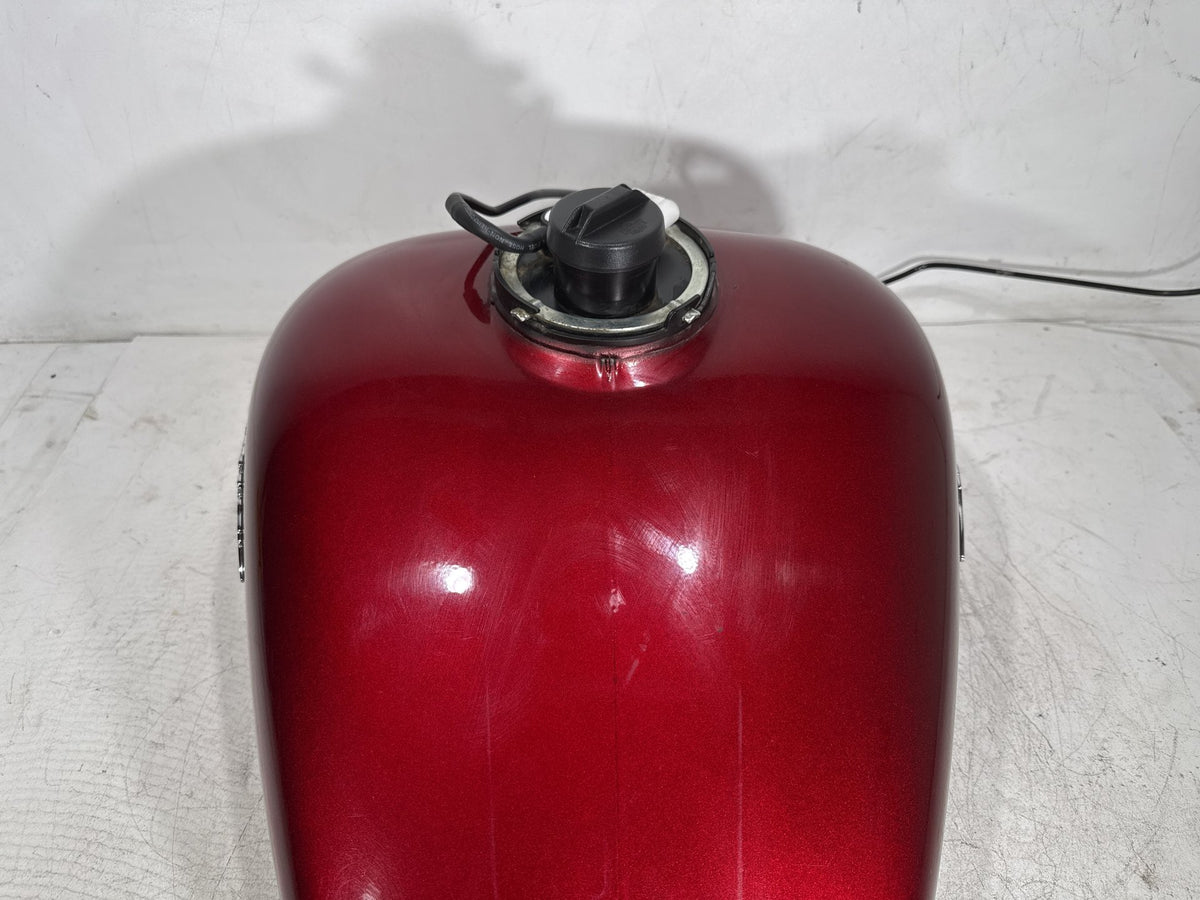 2009 Harley Electra Glide Touring CVO Fuel Gas Tank Gasoline Reservoir DENTED