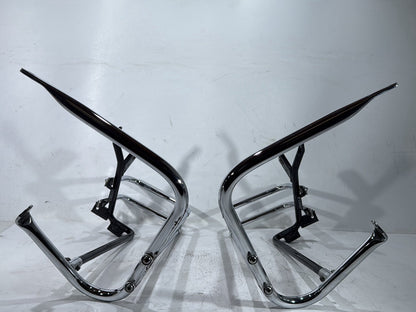2013 Harley Electra Glide Touring Ultra FLHTCUI OEM Rear Left Right Saddlebag Guard Rails Bar