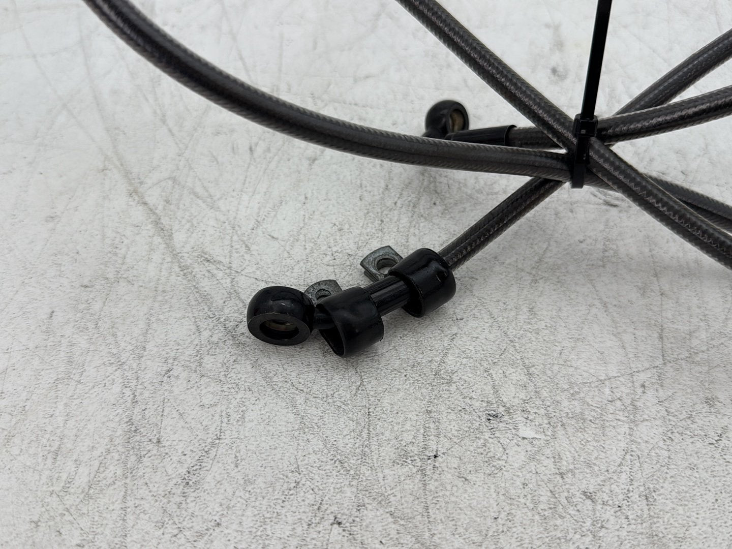 1998 Harley Softail Custom FXSTC OEM Front Brake Hose Line Pipe