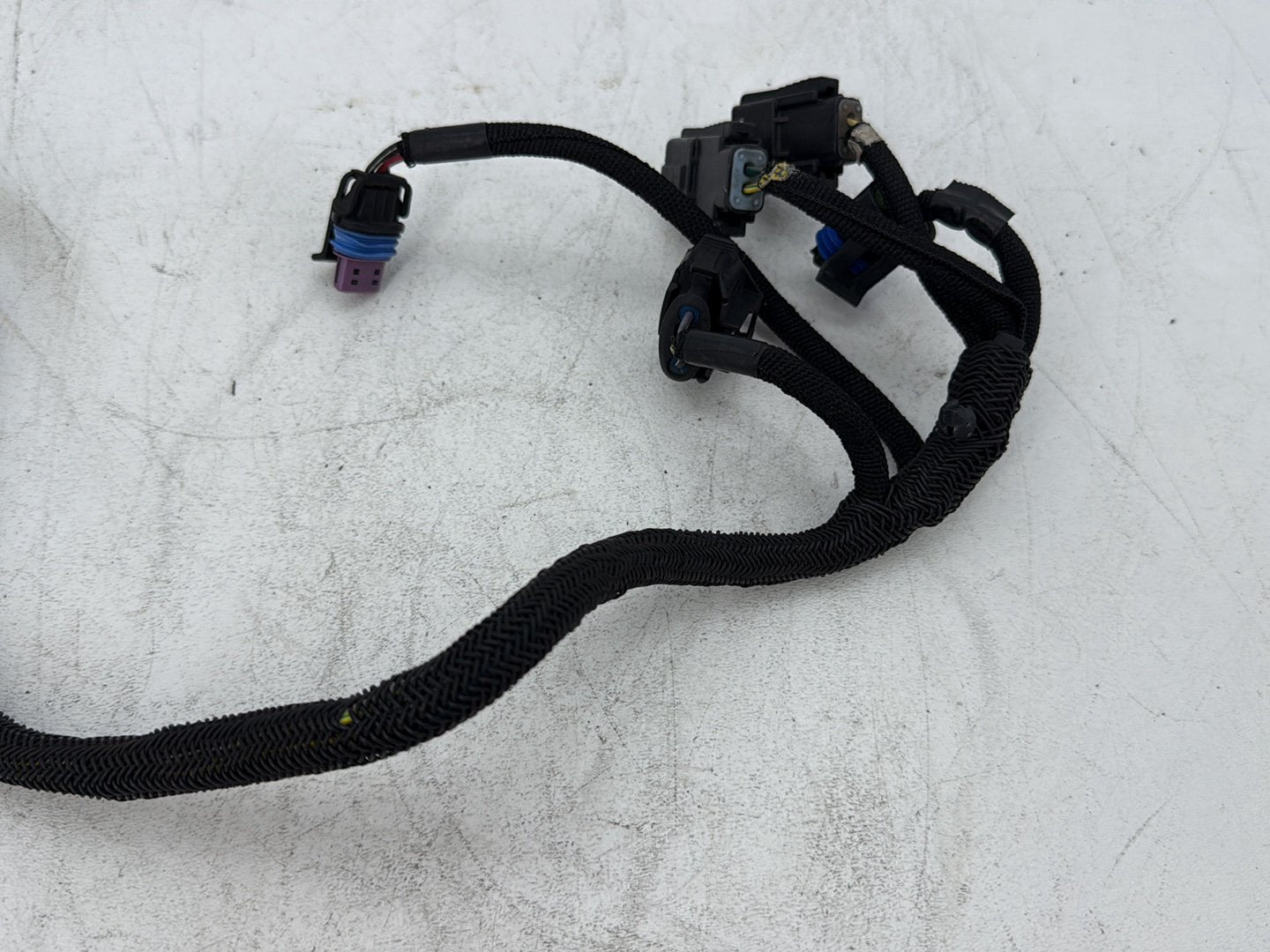 2009 Harley Sportster 883 Low XL883L OEM EFI Fuel Injector Engine Wiring Wire Harness