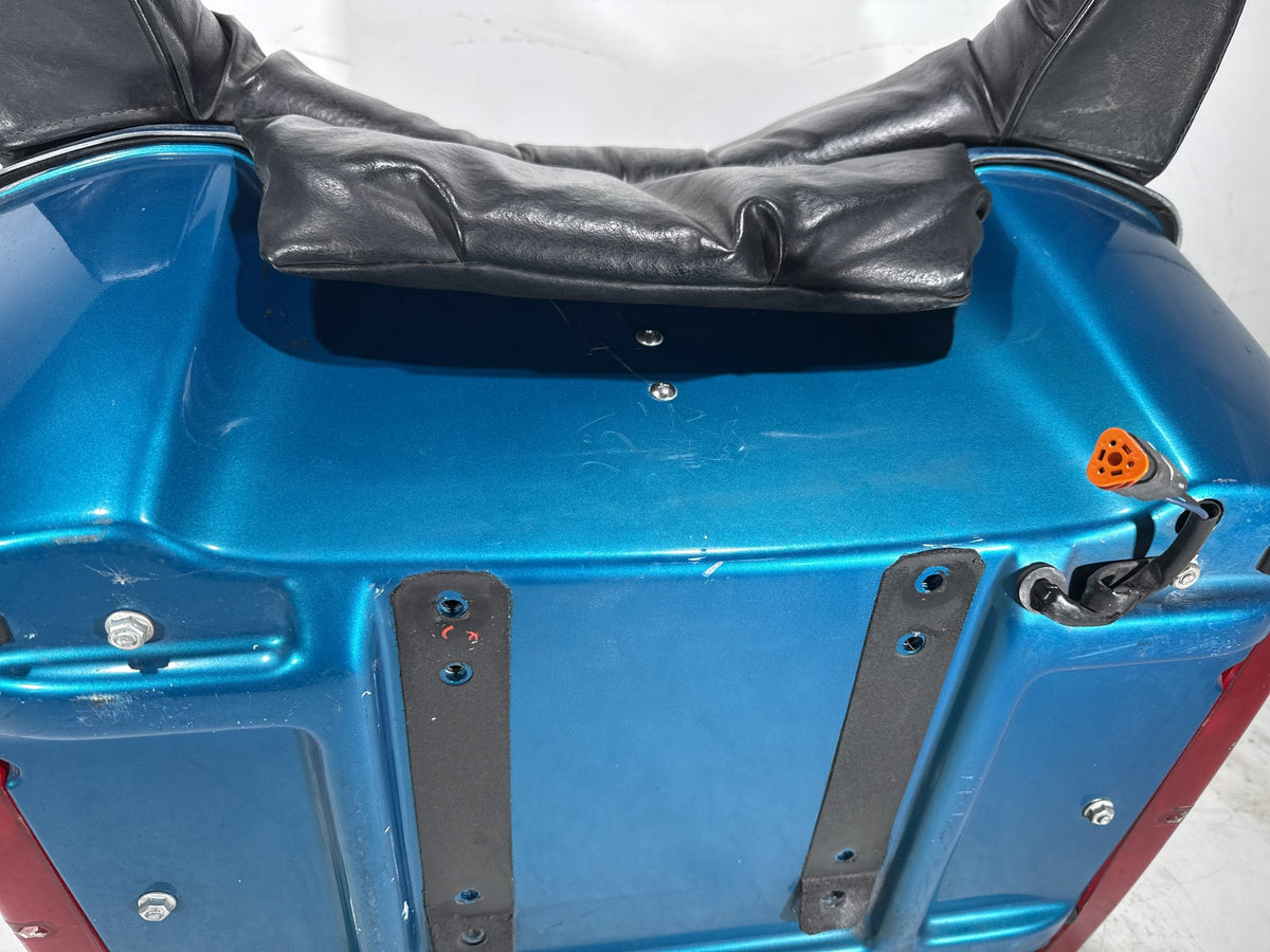 1995 Harley Electra Glide Touring FLHT OEM Pass Backrest Tour Pak Luggage NOKey