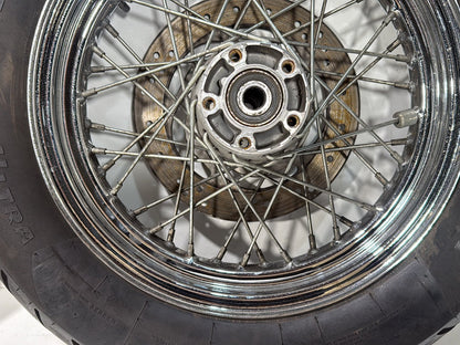 Harley-Davidson Misc  Front Rear Wheel Rim Tire Spoked 43700-05A , 43085-97
