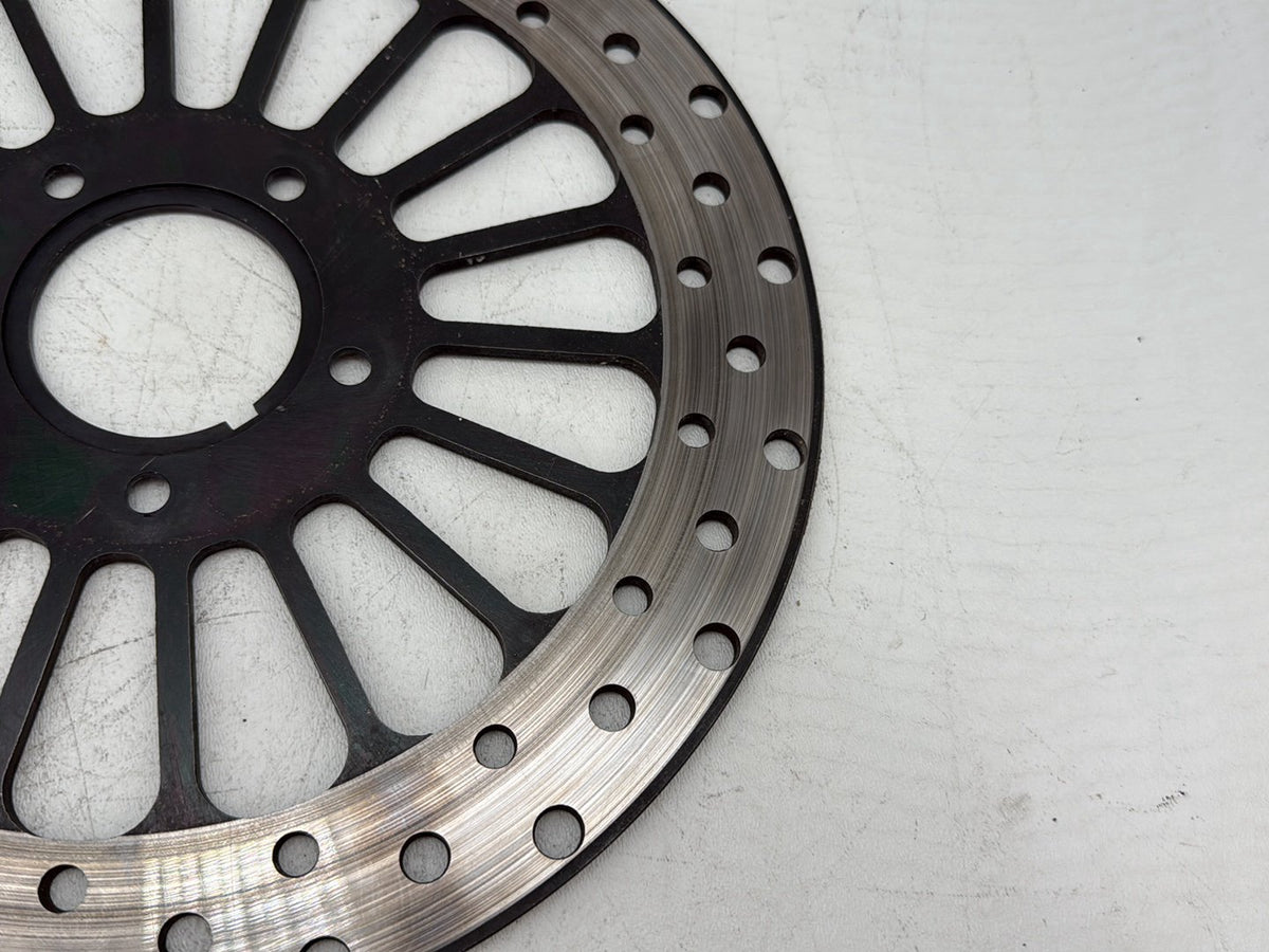 2007 Harley Road King Touring FLHR OEM Front Brake Rotors Disc Pair