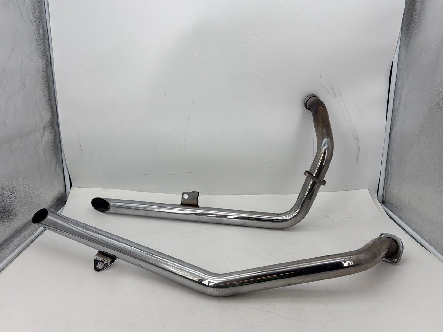 1993 Harley Sportster XLH883H Hugger 883 OEM Exhaust System Header Pipe