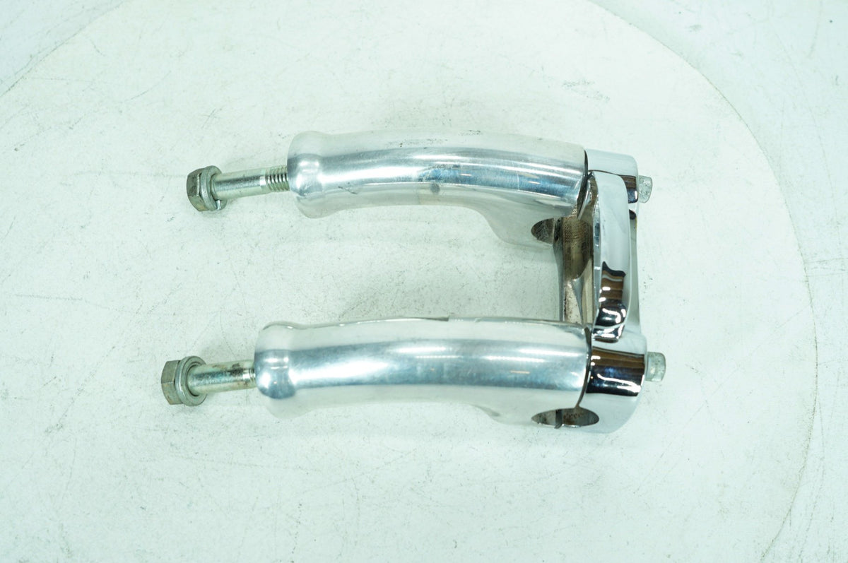 2008 Harley Dyna FXDL Low Rider OEM Front Handlebar Riser Top Clamp Chrome