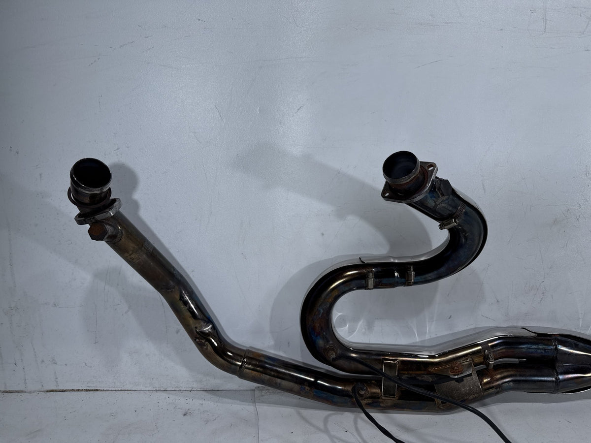 2011 Harley Electra Glide Touring Police OEM Exhaust Header Pipes Muffler