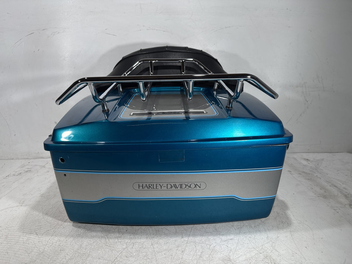 1995 Harley Electra Glide Touring FLHT OEM Pass Backrest Tour Pak Luggage NOKey