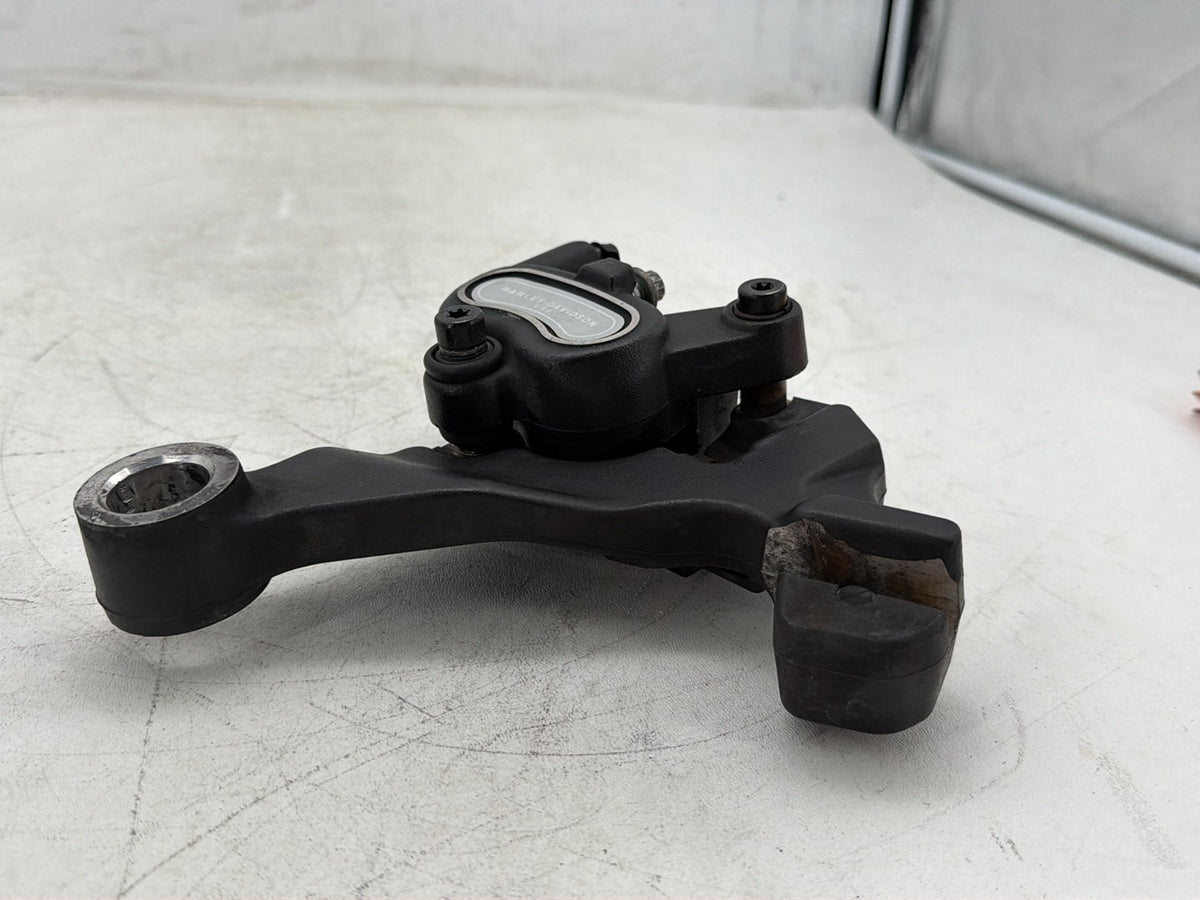2009 Harley Dyna Street Bob FXDB OEM Rear Back Brake Caliper w/ Bracket