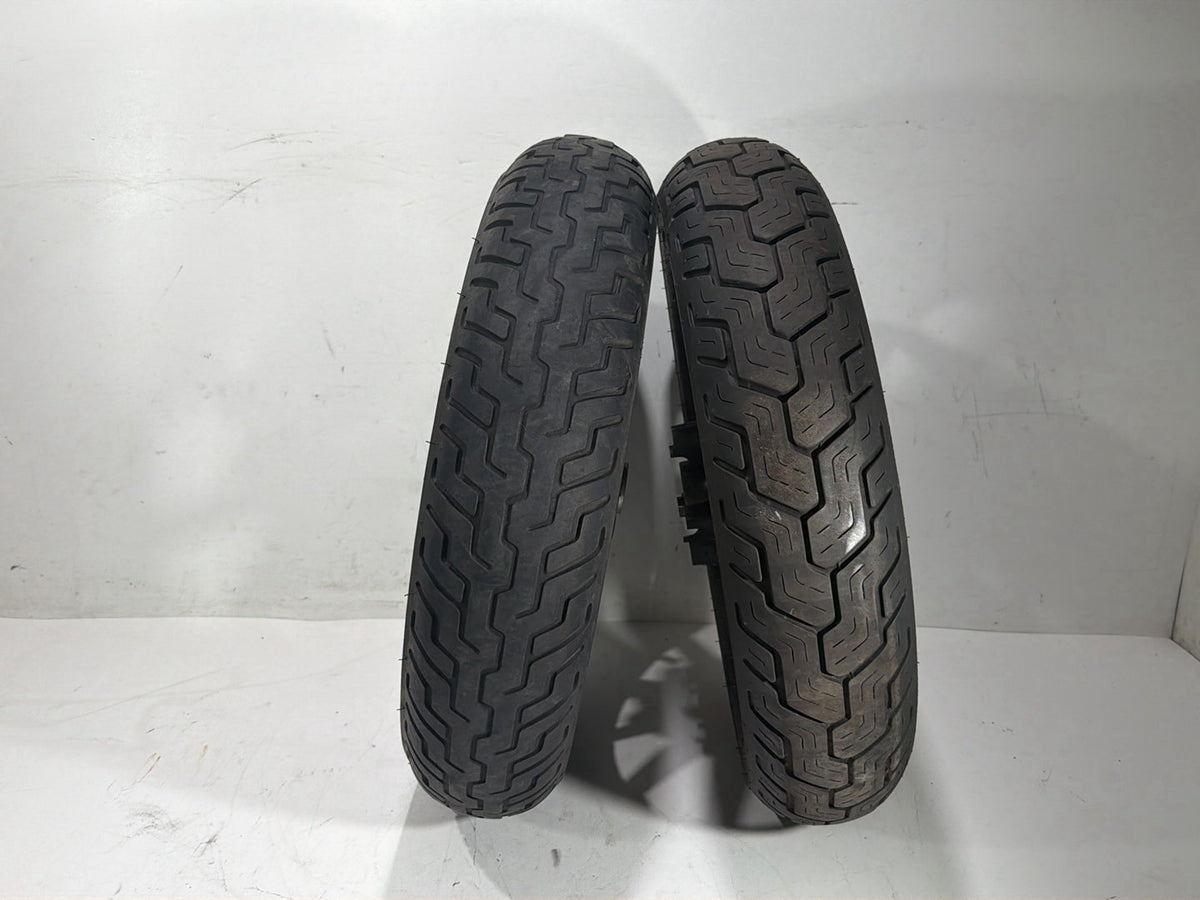 1997 Harley Road King Touring Front & Rear Wheel Rim Tire 130/90-16 MT90B16 16"