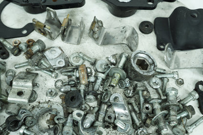 2000 - 2006 Harley-Davidson Touring Road King Custom Hardware Bolts Nuts & Brackets w/ Left Right Swingarm Brackets