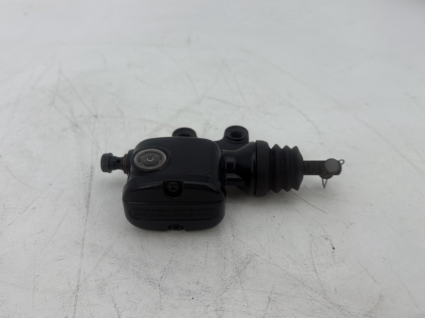 2011 Harley Electra Glide Ultra FLHTK OEM Rear Brake Master Cylinder Reservoir