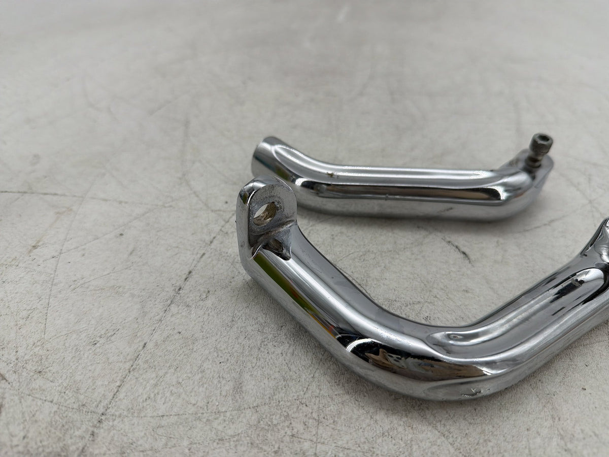 09 Harley Electra Touring CVO Left Right Foot Rest Peg Support Bracket SCRATCHED