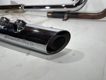 2007 Harley Touring FLHTC Electra Glide Classic OEM Exhaust Header Muffler Pipes Screamin Eagle