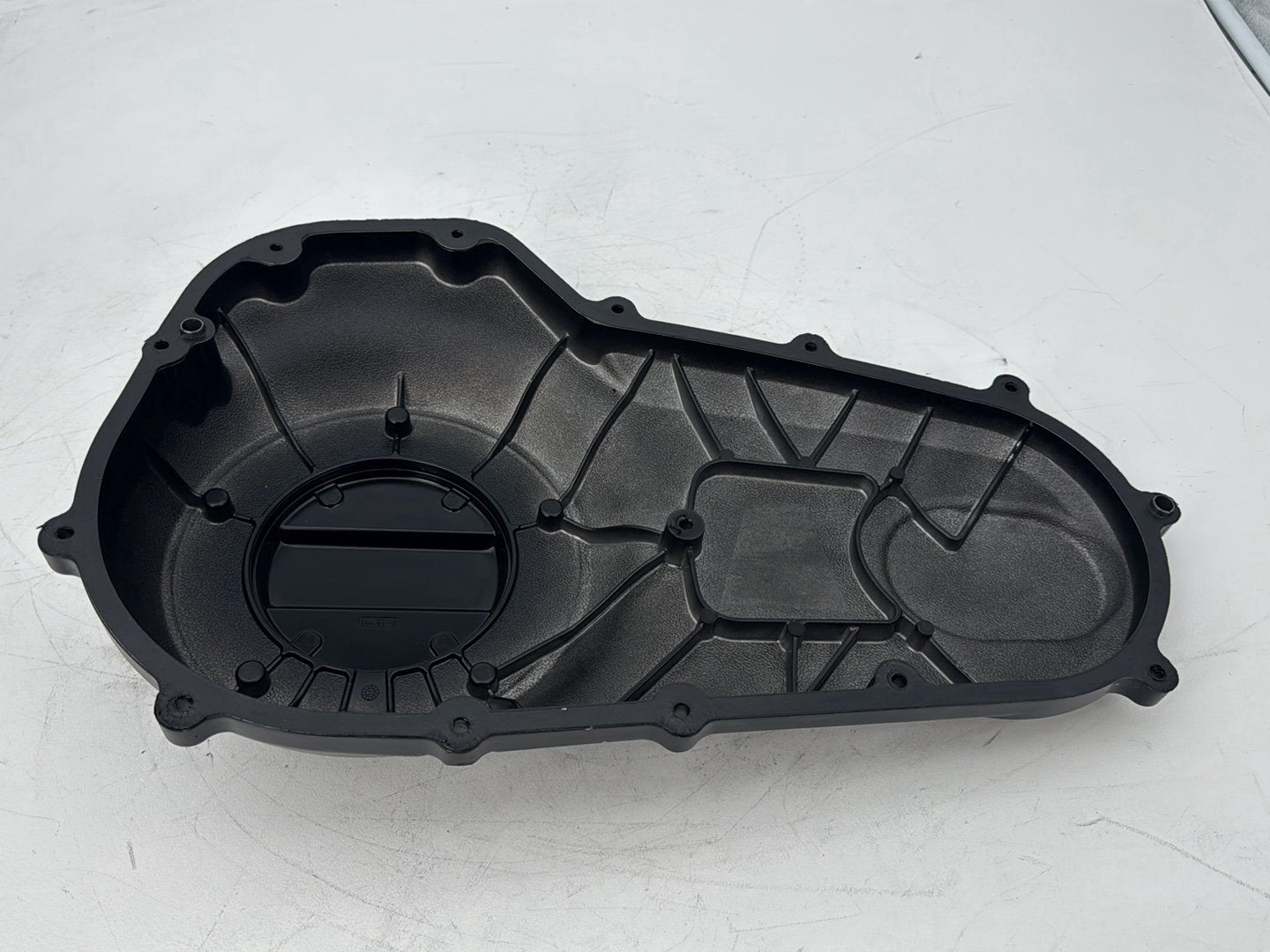 2008 Harley Touring Electra Glide Outer Primary Clutch CNC Air Flow Derby Cover
