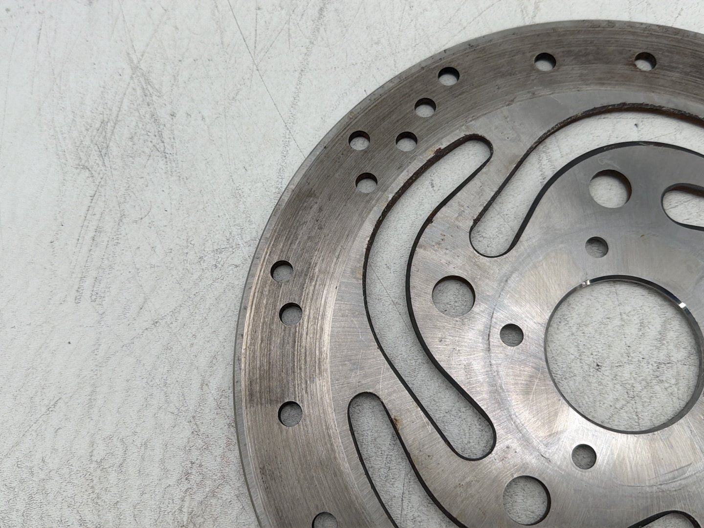 2011 Harley Heritage Softail Classic FLSTC OEM Front Brake 1 Rotor Disc