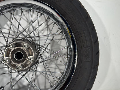 2005 Harley Electra Glide Touring Ultra FLHTCUI OEM Front Wheel Rim Tire Spoked