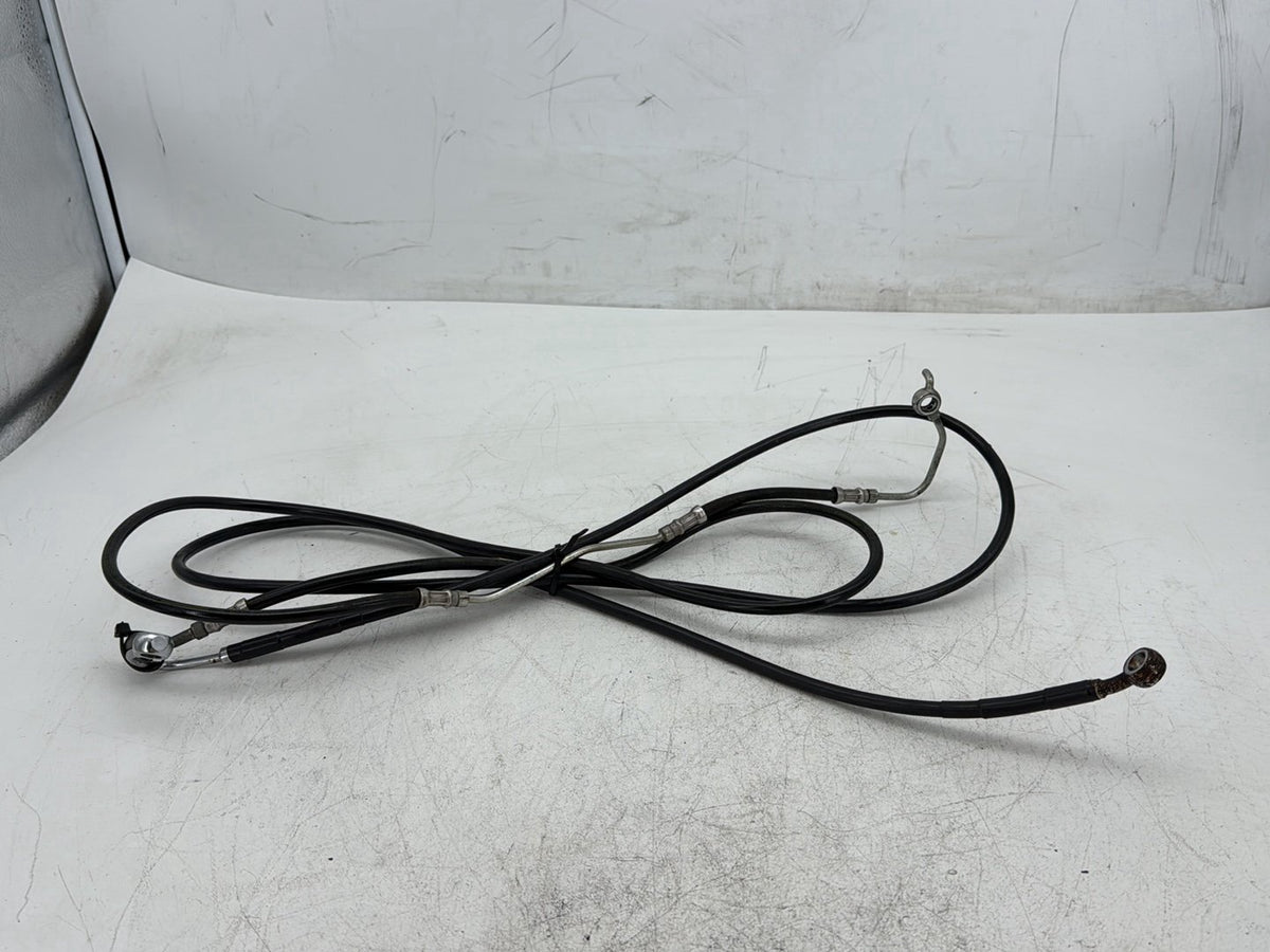 2010 Harley Road King Touring Classic OEM Front Brake Hose Line Pipe ABS