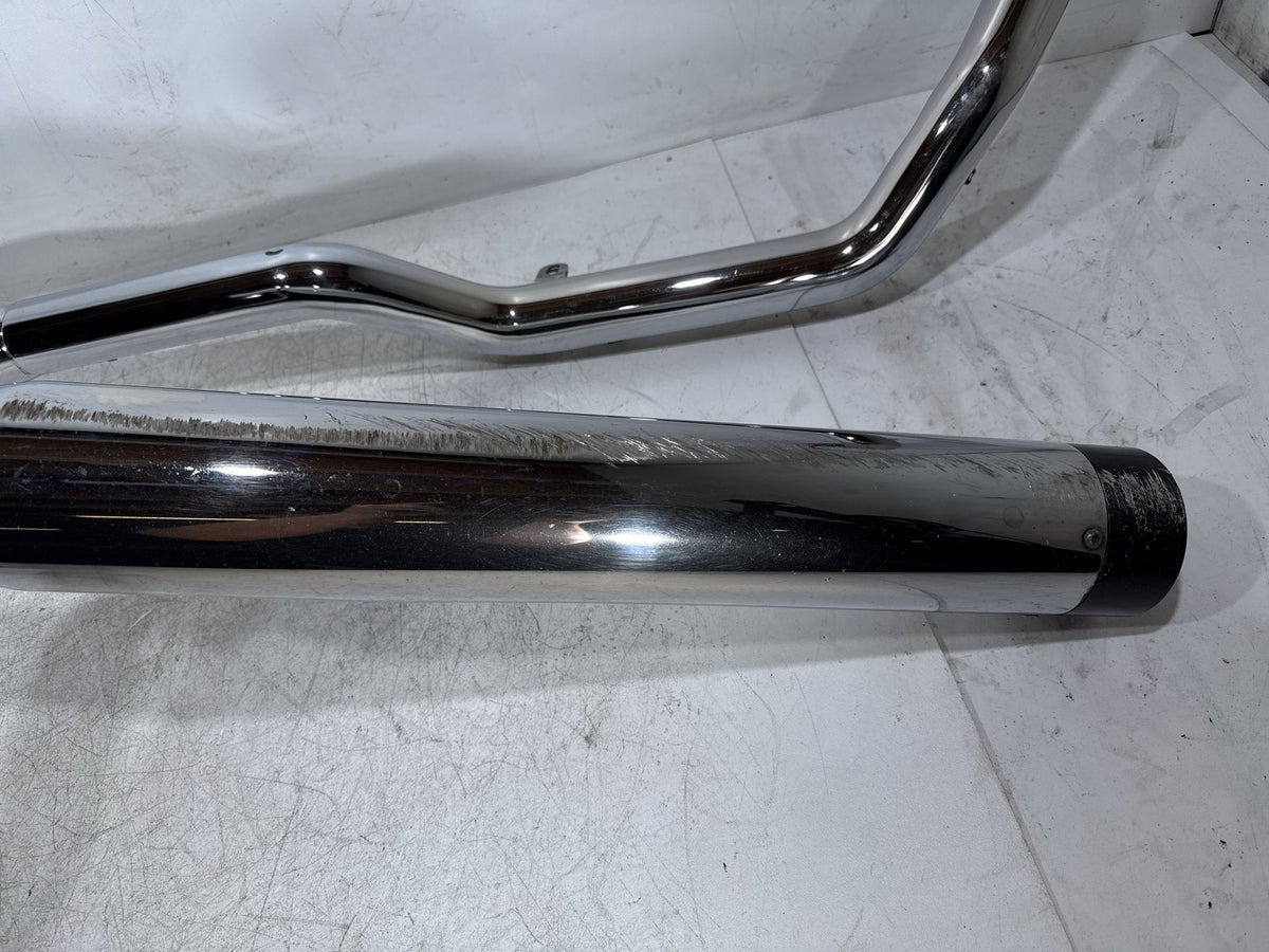 2009 Harley Electra Glide Touring CVO Screamin OEM Exhaust Header Pipes Muffler